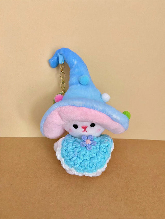 Enchanting Plush Bunny Keychain & Bag Charm