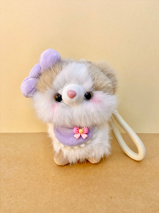 Adorable Cat Plush Keychain & Bag Charm