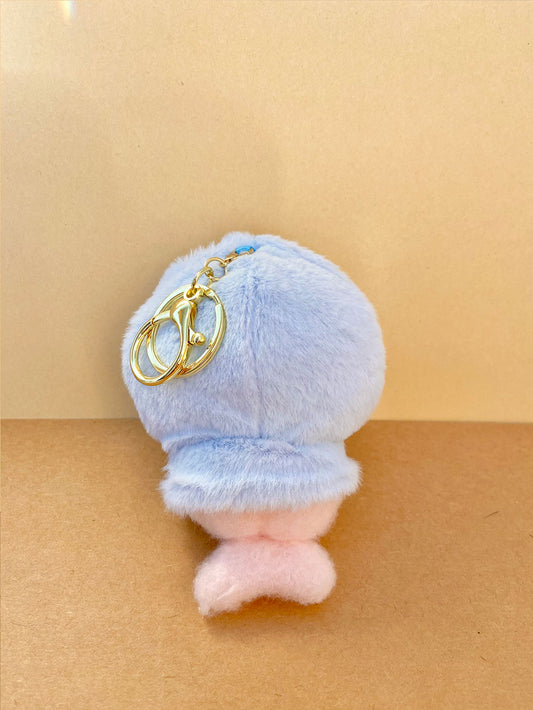 Cute Plush Seal Keychain & Bag Charm