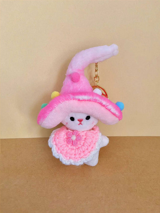 Enchanting Plush Bunny Keychain & Bag Charm